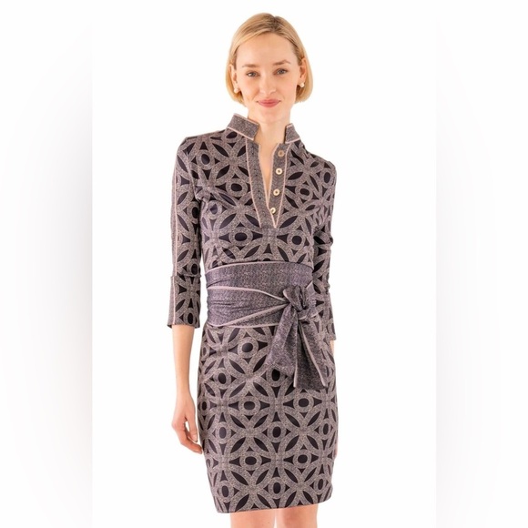 Gretchen Scott Designs Dresses & Skirts - Gretchen Scott Designs Jersey Mandarin Dress Small